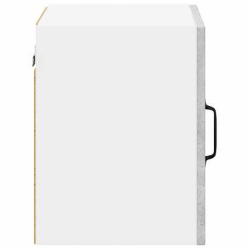 Küchenhängeschrank mit Regal 2 pcs Beton Grau 40 x 31 x 40 cm
