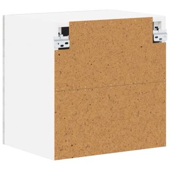 Küchenhängeschrank mit Regal 2 pcs Beton Grau 40 x 31 x 40 cm