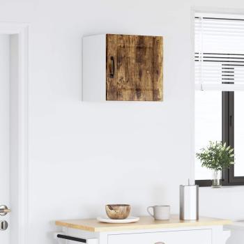 Küchenhängeschrank mit Regal Geräucherte Eiche 40 x 31 x 40 cm