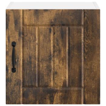 Küchenhängeschrank mit Regal Geräucherte Eiche 40 x 31 x 40 cm