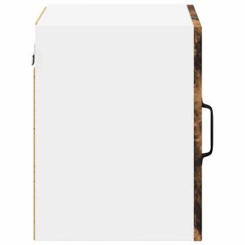 Küchenhängeschrank mit Regal Geräucherte Eiche 40 x 31 x 40 cm