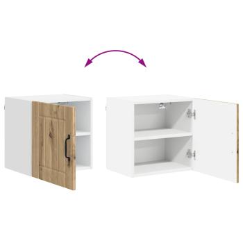 Küchenhängeschrank 2 pcs Artisan-Eiche 40 x 31 x 40 cm