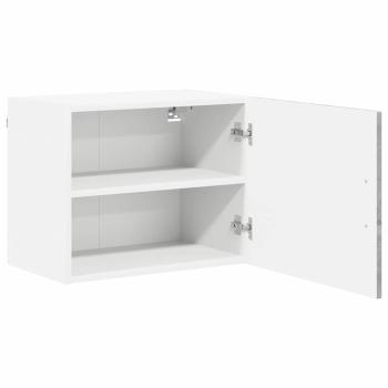 Küchenhängeschrank mit Regal 2 pcs Beton Grau 50 x 31 x 40 cm