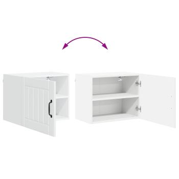 Küchenhängeschrank Hochglanz Weiß 50 x 31 x 40 cm Holzwerkstoff