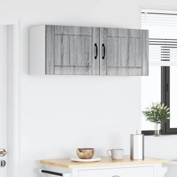 Küchenhängeschrank 2 pcs Graues Sonoma 50 x 31 x 40 cm