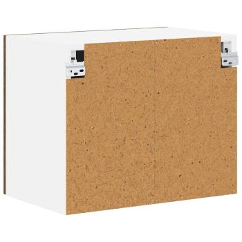 Küchenhängeschrank mit Regal Braun Eichen-Optik 50 x 31 x 40 cm
