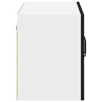 Küchenhängeschrank 2 pcs Schwarz 60 x 31 x 40 cm Holzwerkstoff