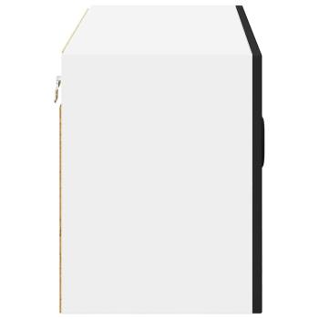 Küchenhängeschrank Schwarz 80 x 31 x 40 cm Holzwerkstoff