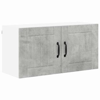 Küchenhängeschrank Beton Grau 80 x 31 x 40 cm Holzwerkstoff