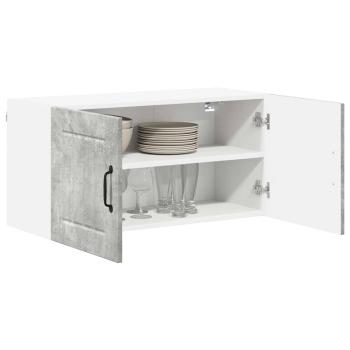 Küchenhängeschrank Beton Grau 80 x 31 x 40 cm Holzwerkstoff