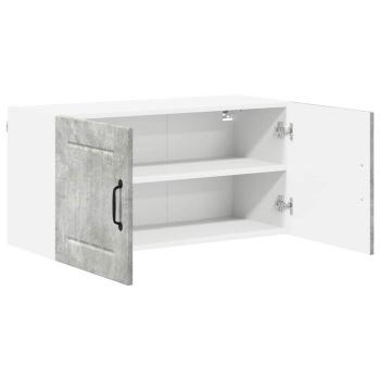 Küchenhängeschrank Beton Grau 80 x 31 x 40 cm Holzwerkstoff