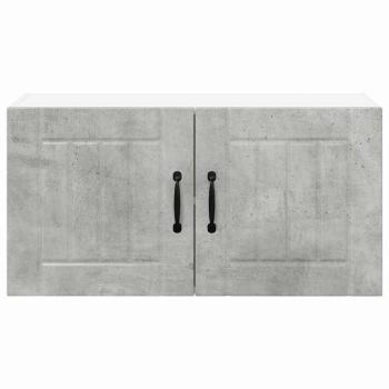 Küchenhängeschrank Beton Grau 80 x 31 x 40 cm Holzwerkstoff