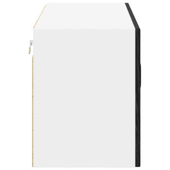 Küchenhängeschrank Schwarz Eichen-Optik 80 x 31 x 40 cm