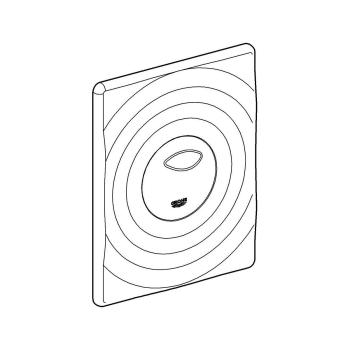 GROHE Surf Abdeckplatte, alpinweiß (42302SH0)