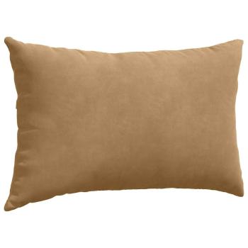 Sofakissen 2 pcs Braun 50 x 30 cm Cordstoff