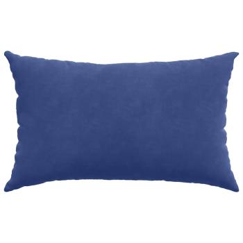 Sofakissen 2 pcs Polizeiblau 50 x 30 cm Cordstoff