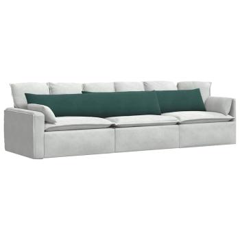 Sofakissen 2 pcs Dunkelgrün 200 x 40 cm Cordstoff