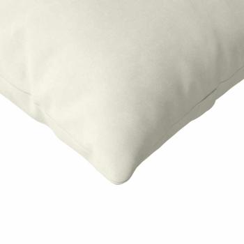Sofakissen 2 pcs Creme 200 x 40 cm Cordstoff
