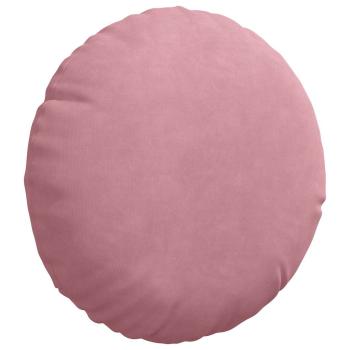 Sitzkissen 2 pcs Rosa Ø 40 x 13 cm Samt