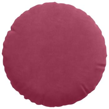 Sitzkissen 2 pcs Weinrot Ø 40 x 13 cm Samt