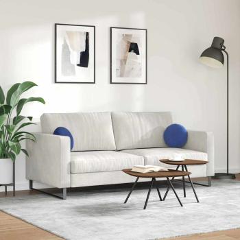 Sitzkissen 2 pcs Polizeiblau Ø 40 x 13 cm Samt