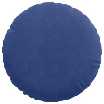 Sitzkissen 2 pcs Polizeiblau Ø 40 x 13 cm Samt