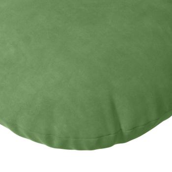 Sitzkissen 2 pcs Hellgrün Ø 40 x 13 cm Samt