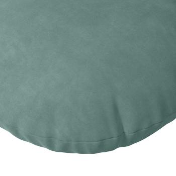 Sitzkissen 2 pcs Meergrün Ø 40 x 13 cm Samt