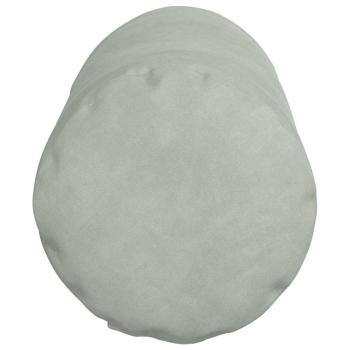 Bolsterkissen 2 pcs Hellgrau Ø 15 x 40 cm Cordstoff