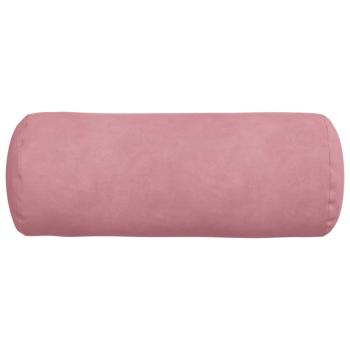 Bolsterkissen 2 pcs Rosa Ø 15 x 40 cm Cordstoff