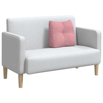 Rücken Kissen Rosa 45 x 24 x 50 cm Samt