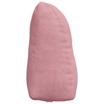 Rücken Kissen Rosa 45 x 24 x 50 cm Samt