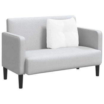 Rücken Kissen Weiß 60 x 24 x 50 cm Stoff