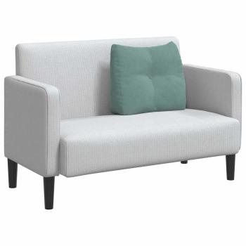 Rücken Kissen Meergrün 60 x 24 x 50 cm Samt