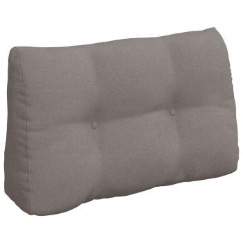 Rücken Kissen Taupe 80 x 24 x 50 cm Stoff