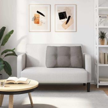 Rücken Kissen Taupe 80 x 24 x 50 cm Stoff