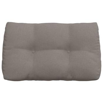 Rücken Kissen Taupe 80 x 24 x 50 cm Stoff