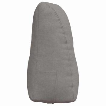 Rücken Kissen Taupe 80 x 24 x 50 cm Stoff