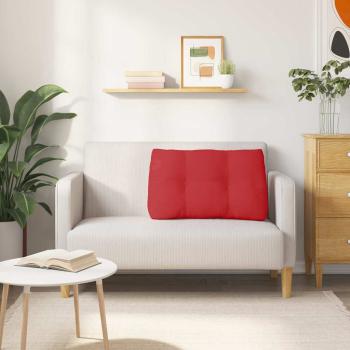 Rücken Kissen Rot 80 x 24 x 50 cm Stoff