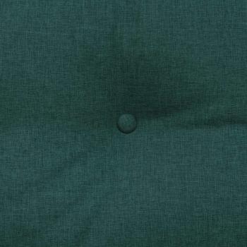 Rücken Kissen Dunkelgrün 140 x 24 x 50 cm Stoff