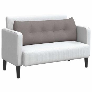 Rücken Kissen Taupe 140 x 24 x 50 cm Stoff