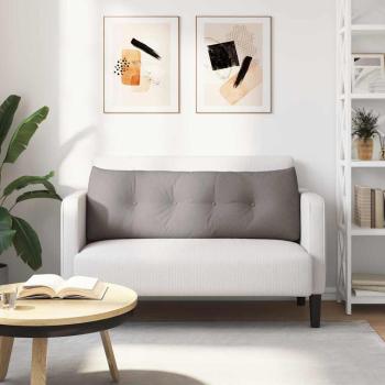 Rücken Kissen Taupe 140 x 24 x 50 cm Stoff