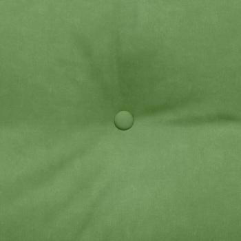 Rücken Kissen Hellgrün 140 x 24 x 50 cm Samt