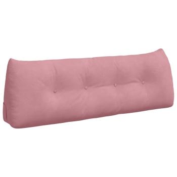 Rücken Kissen Rosa 140 x 24 x 50 cm Samt