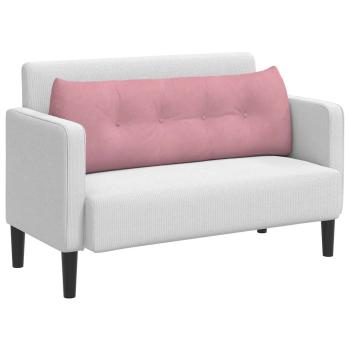 Rücken Kissen Rosa 140 x 24 x 50 cm Samt