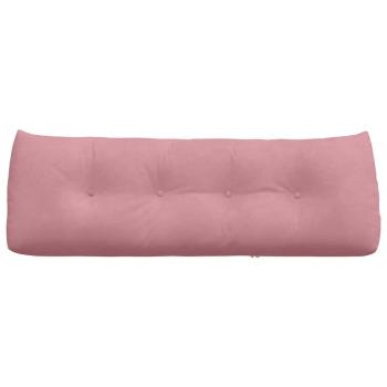 Rücken Kissen Rosa 140 x 24 x 50 cm Samt