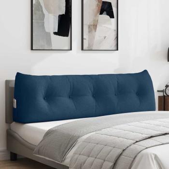 ARDEBO.de - Rücken Kissen Blau 160 x 24 x 50 cm Stoff