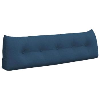 Rücken Kissen Blau 160 x 24 x 50 cm Stoff