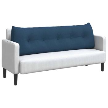 Rücken Kissen Blau 160 x 24 x 50 cm Stoff