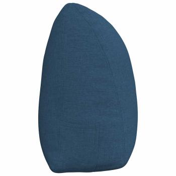 Rücken Kissen Blau 160 x 24 x 50 cm Stoff